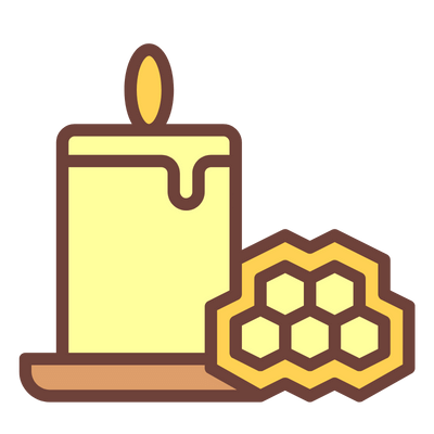 bijenwas waxinelichtjes