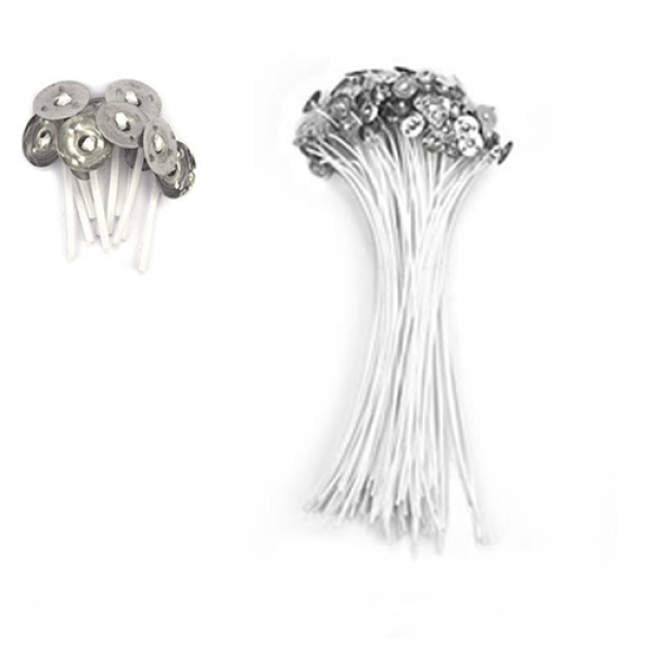 Natuurlijke Kaarsenlonten (10 cm) - Set van 5 stuk...