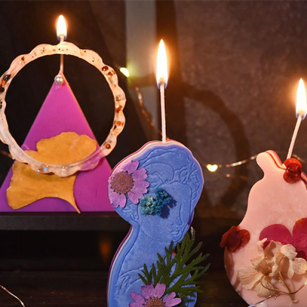 Natuurlijke Kaarsenlonten (10 cm) - Set van 5 stuks