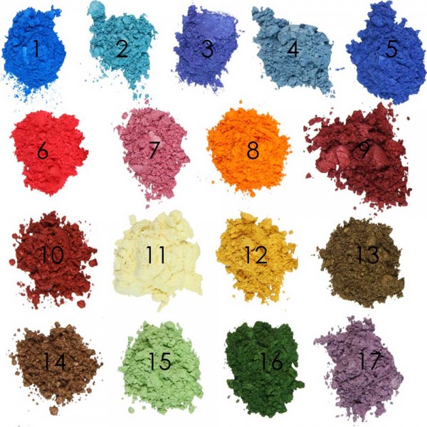 Mica poeder - 17 kleuren beschikbaar