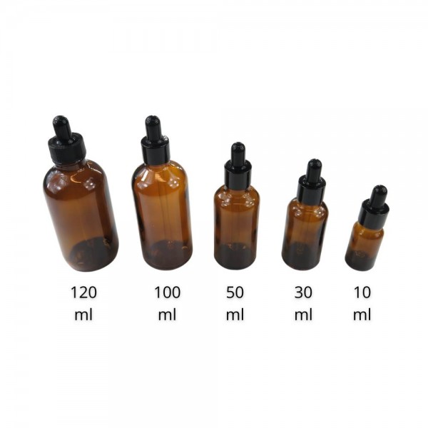 Pipetflesje 10 ml Amber