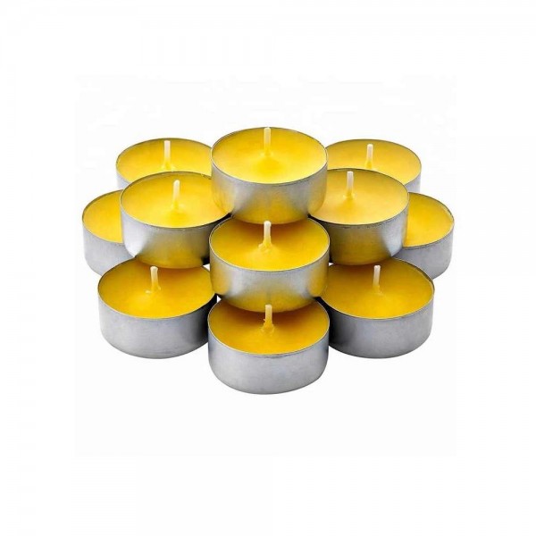 Bijenwas Waxinelichtjes - 50 stuks - 