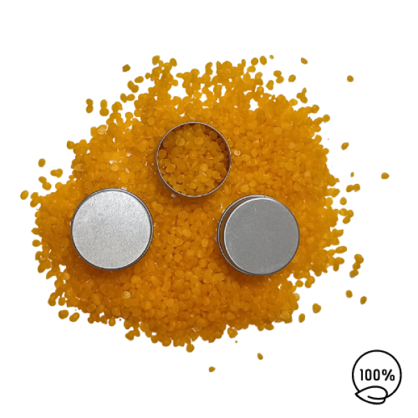 Bijenwas korrels Geel 1000 gram