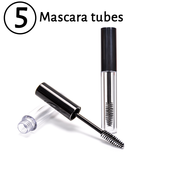 Mascara tubes zwart 5 stuks