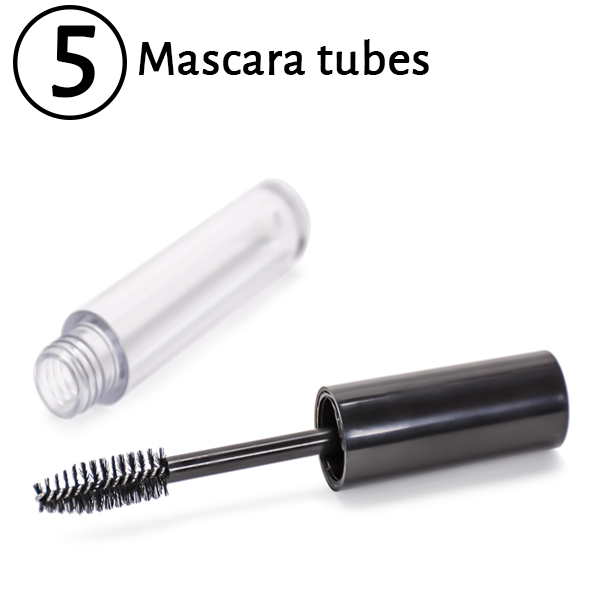 Mascara tubes zwart 5 stuks